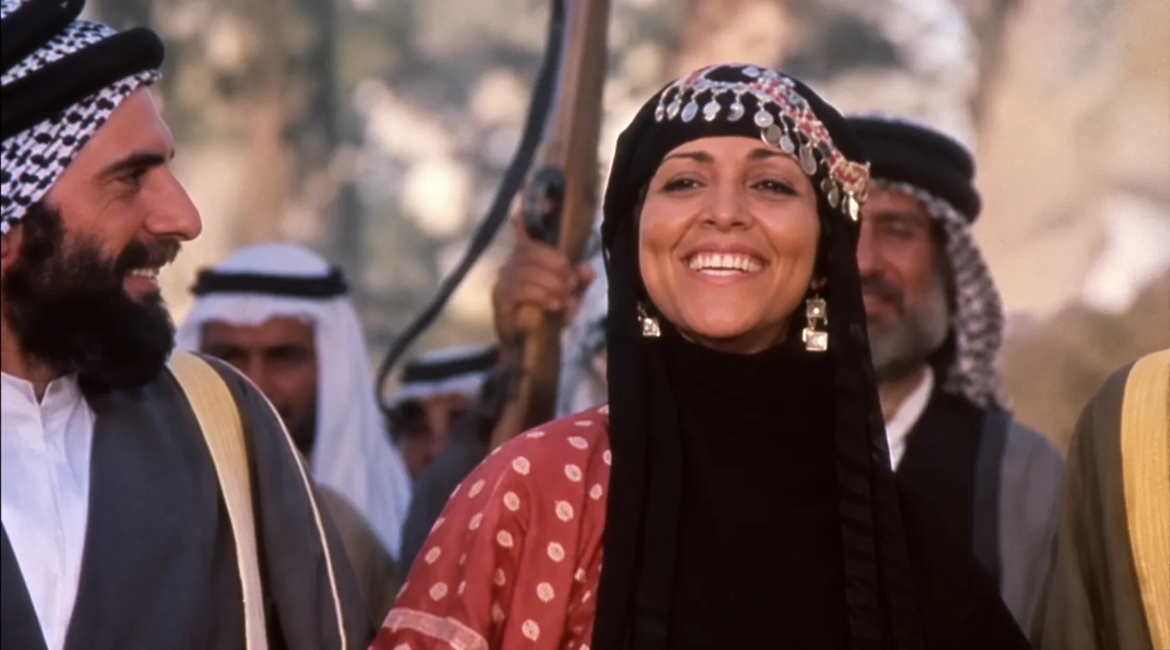 فاطمة الربيعي في أحد مشاهد الفيلم